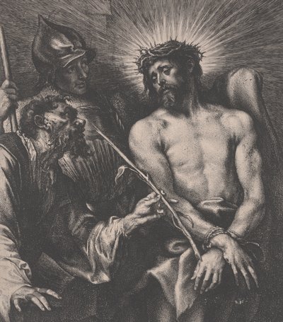 Bespotting van Christus, ca. 1630 door Anthony van Dyck