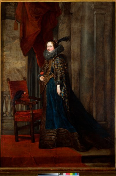 Paolina Adorno Brignole Sale door Anthony van Dyck