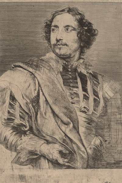 Paulus Pontius, waarschijnlijk 1626-1641 door Anthony van Dyck
