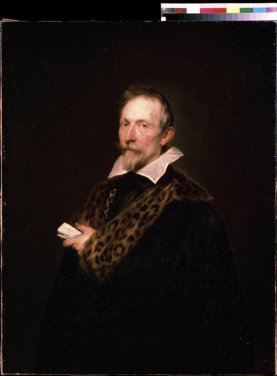 Portret van de diplomaat en intellectueel Jan Van der Wouver door Anthony van Dyck