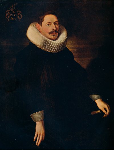 Portret van Alexander Triest, Baro DAuweghem, ca. 1630 door Anthony van Dyck