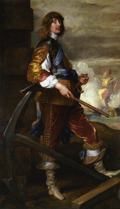 Portret van Algernon door Anthony van Dyck