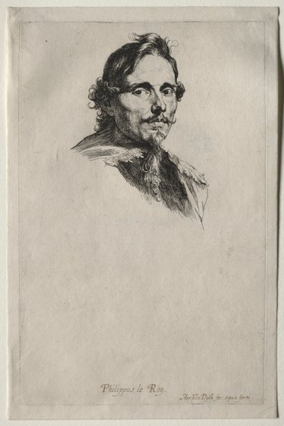Portret van baron Philippe Le Roy door Anthony van Dyck