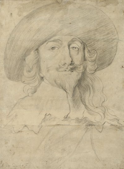 Portret van Karel I door Anthony van Dyck