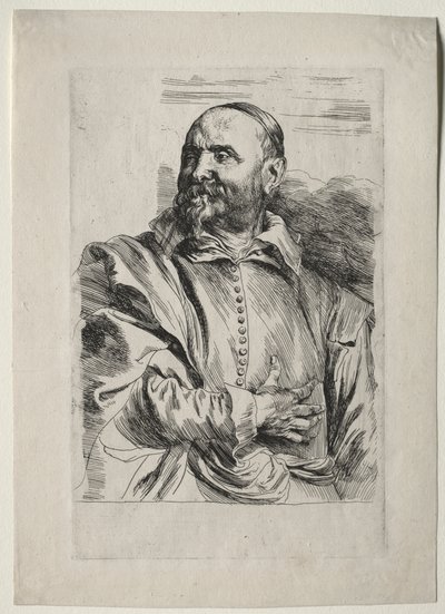 Portret van Jan Snellinx door Anthony van Dyck