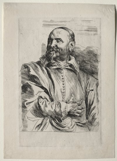 Portret van Jan Snellinx door Anthony van Dyck