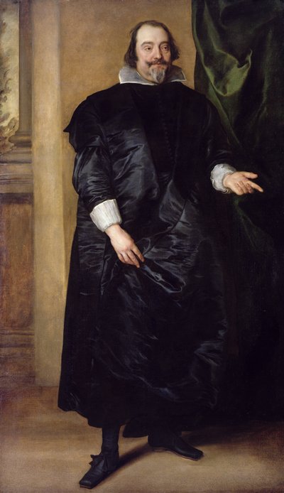 Portret van Joost de Hertoghe door Anthony van Dyck