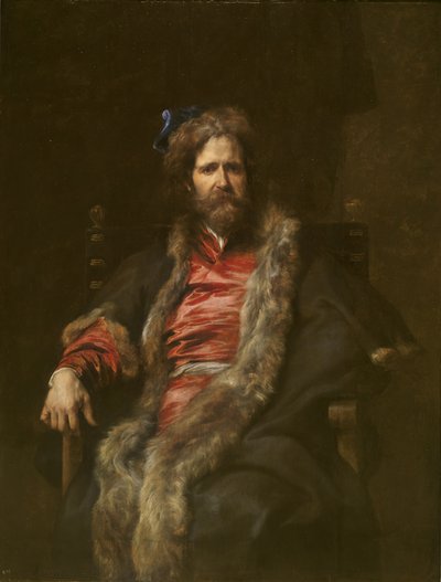 Portret van schilder Martin Ryckaert 1587-1631 door Anthony van Dyck