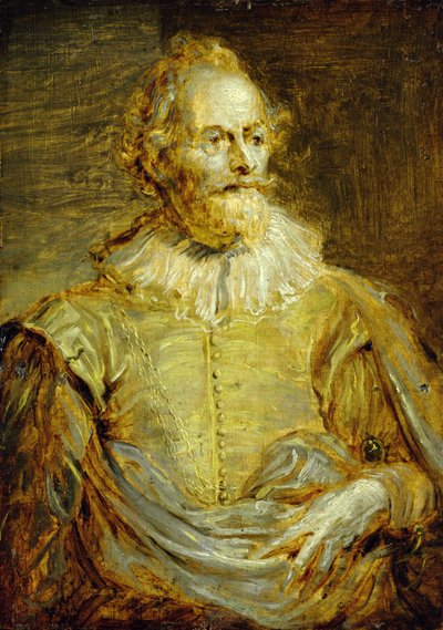 Portret van Senator Paulus Halmalius door Anthony van Dyck