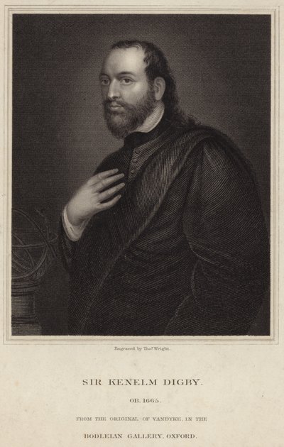 Portret van Sir Kenelm Digby door Anthony van Dyck