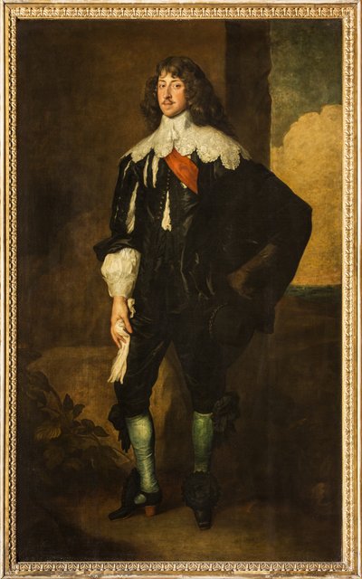 Portret van William Cavendish, 3e graaf van Devonshire, ca. 1638 (olie op doek) door Anthony van Dyck