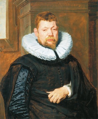 Portret van een bebaarde man, c.1616 door Anthony van Dyck