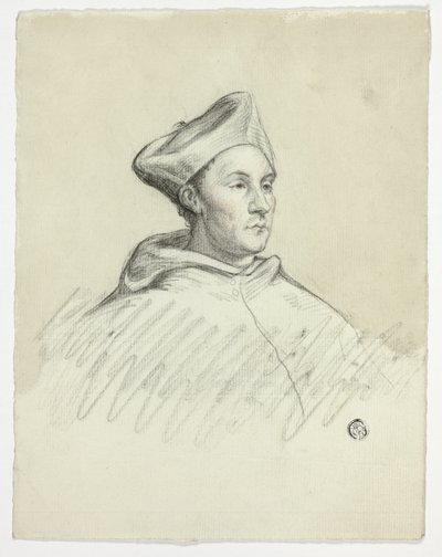 Portret van een kardinaal door Anthony van Dyck