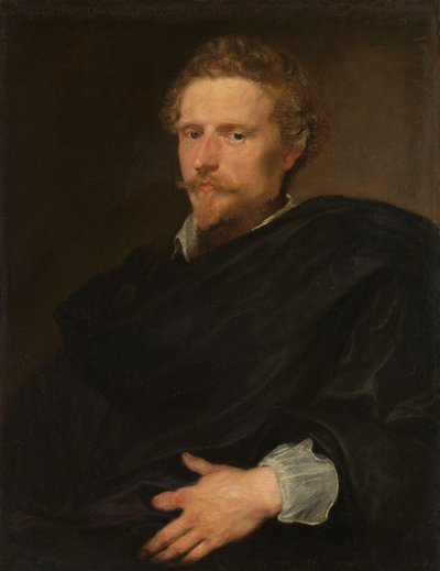 Portret van een man door Anthony van Dyck