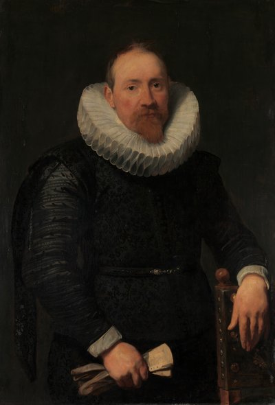 Portret van een man, ca. 1618 door Anthony van Dyck