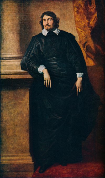 Portret van de Abbé Scaglia, 1634 door Anthony van Dyck