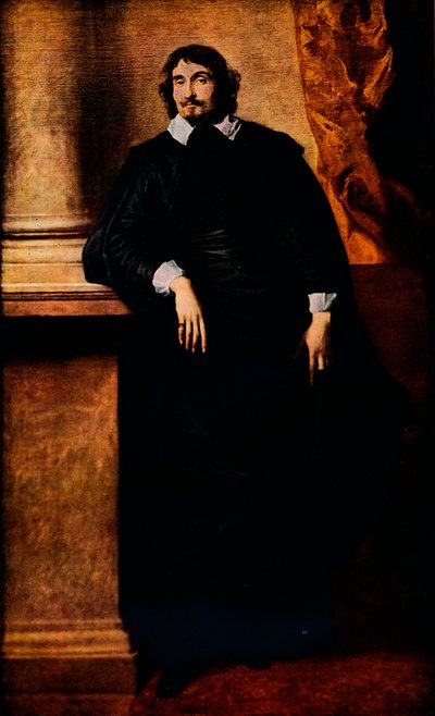 Portret van de Abbe Scaglia door Anthony van Dyck