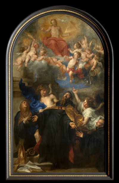 Sint Augustinus in Extase door Anthony van Dyck