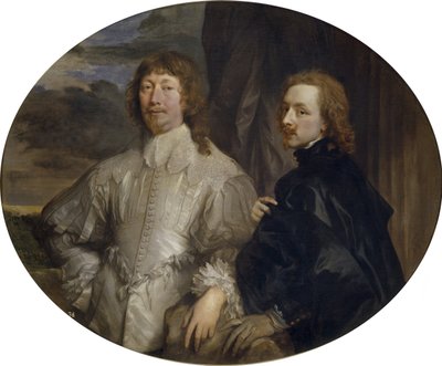 Sir Endymion Porter en Sir Anthony van Dyck door Anthony van Dyck