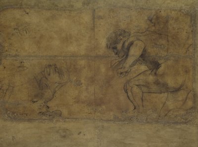 Studies voor "Het Martelaarschap van Sint Sebastiaan" door Anthony van Dyck