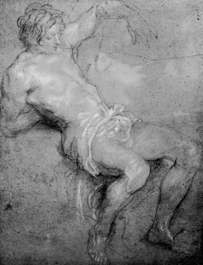 Studie voor de Sint Sebastiaan, 1913 door Anthony van Dyck