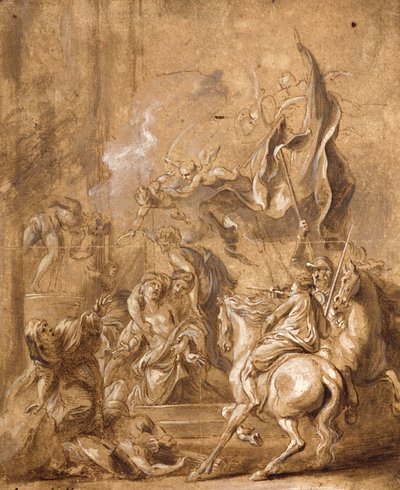 De Bekering van Saul door Anthony van Dyck