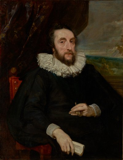 Thomas Howard, 2e graaf van Arundel door Anthony van Dyck