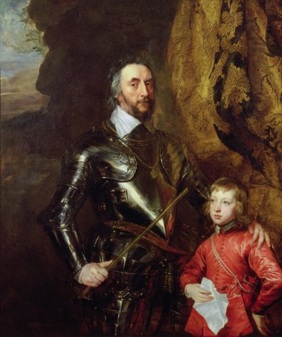 Thomas Howard, 2e Graaf van Arundel, met zijn kleinzoon Thomas, later 5e Hertog van Norfolk, 1635-36 door Anthony van Dyck
