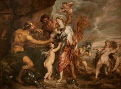Venus bij de smidse van Vulcanus, ook bekend als door Anthony van Dyck