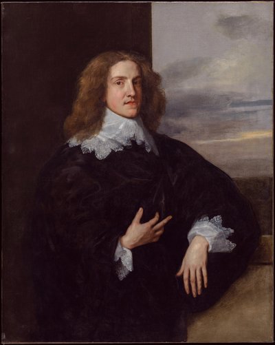 Jonge heer (graaf van Downe) door Anthony van Dyck