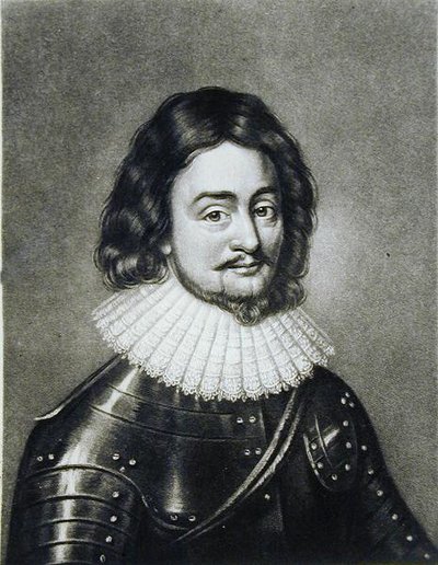 Frederik V (1596-1632) Koning van Bohemen, Keurvorst van de Rijn, illustratie uit Portretten van Illustere Personages in de Britse Geschiedenis, gegraveerd door Robert Dunkarton (1744-ca. 1817) door Anthony van after Dyck