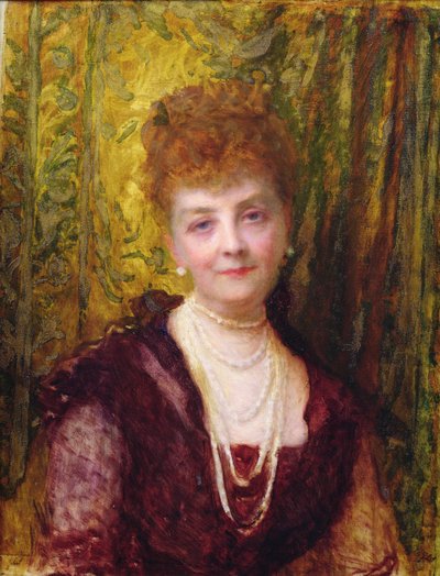 Melanie de Bussiere, Gravin van Pourtales, 1897 door Antoine Auguste Ernest Herbert or Hebert