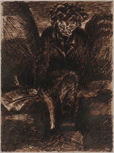 Beethoven, c. 1922 door Emile Antoine Bourdelle