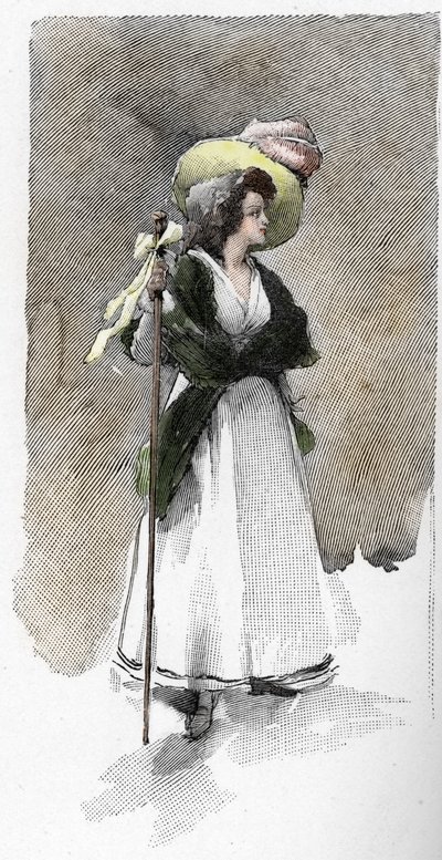 Portret van de Italiaanse zangeres Giuseppina Grassini (1773-1850) door Antoine Calbet