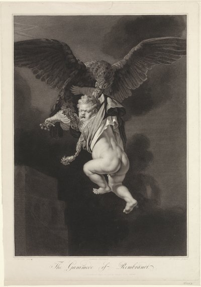 Jupiter en Ganymedes door Antoine Cardon