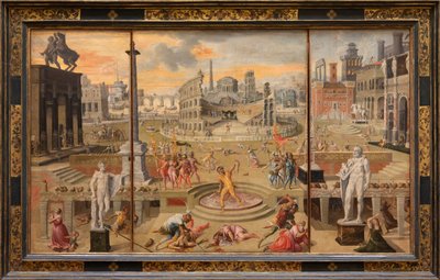 De slachtingen van het Triumviraat door Antoine Caron