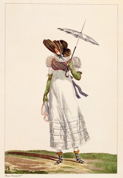 Een zomerkleed voor dames, 1779 door Antoine Charles Horace Vernet