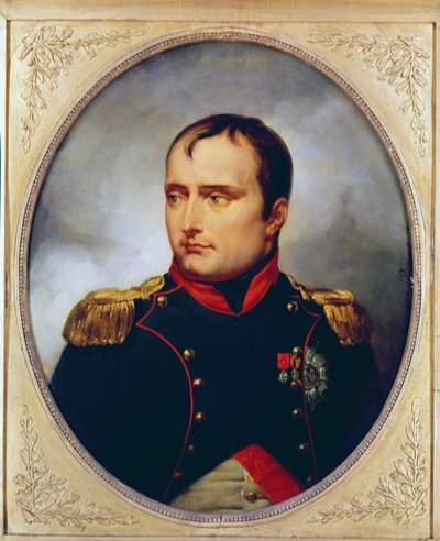 Portret van Napoleon I (1769-1821), 1815 door Antoine Charles Horace Vernet