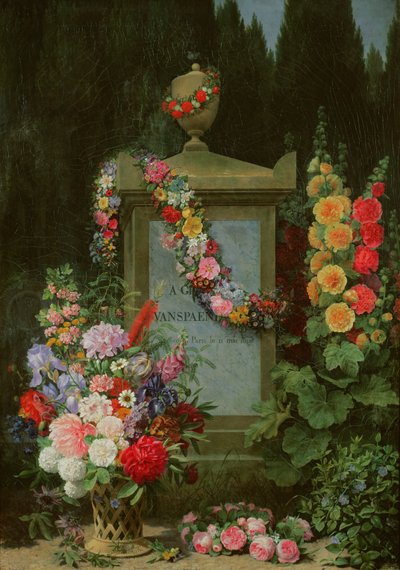 Hulde aan Gerard van Spaendonck, 1830 door Antoine Chazal