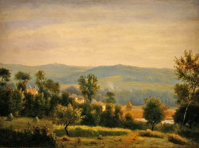 Ochtendlandschap door Antoine Chintreuil
