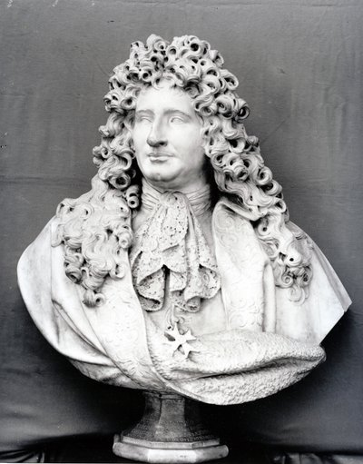 Buste van Jules Hardouin Mansart (1646-1708) 1698 door Antoine Coysevox