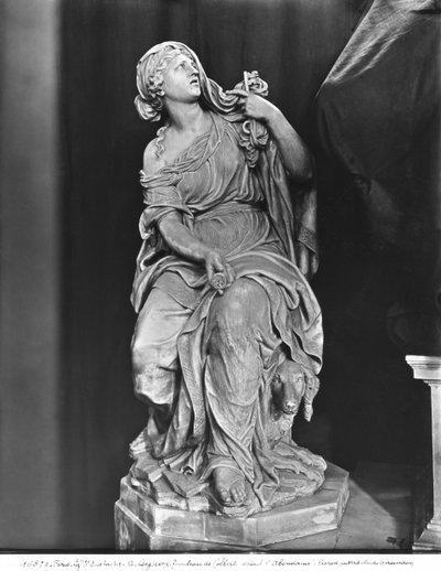 Graf van Jean-Baptiste Colbert de Torcy 1619-83 (detail van Trouw) door Antoine Coysevox
