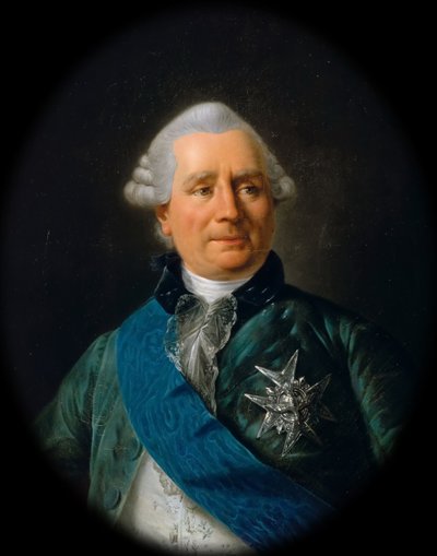 Charles Gravier, graaf van Vergennes 1717-1787, minister van Buitenlandse Zaken door Antoine François Callet