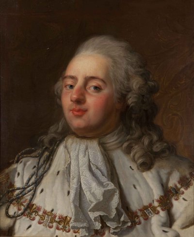 Portret van Lodewijk XVI van Frankrijk door Antoine François Callet
