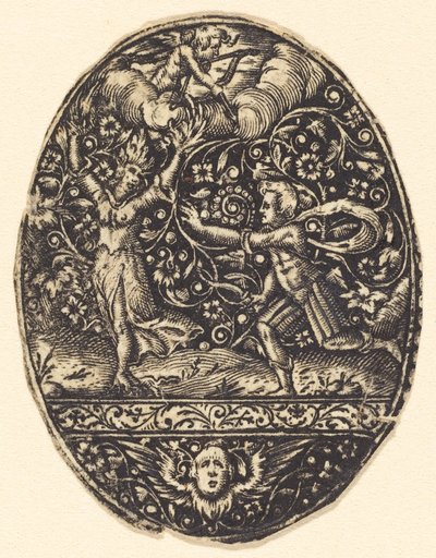 Apollo en Daphne door Antoine Jacquard