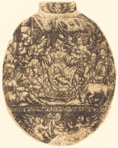 De Aanbidding der Herders door Antoine Jacquard