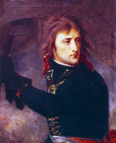 Bonaparte bij de Brug van Arcole door Antoine Jean Gros