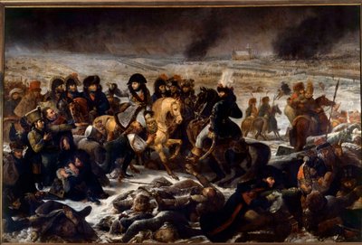 Campagne van Pruisen en Polen (1806-1807): Napoleon I op het slagveld van Eylau 9/02/1807 door Antoine Jean Gros