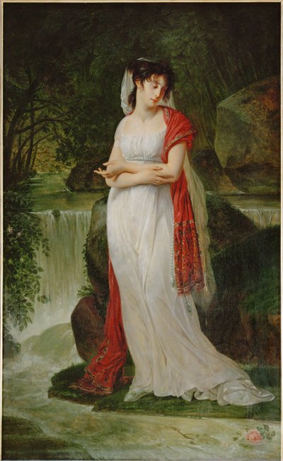 Christine Boyer, eerste vrouw van Lucien Bonaparte ... door Antoine Jean Gros