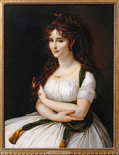 Madame Pasteur, nee Madeleine Alexandre ... door Antoine Jean Gros